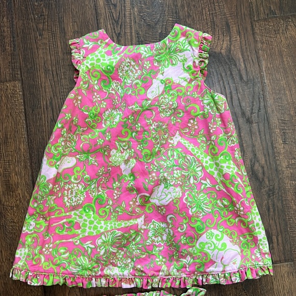 Lilly Pulitzer safari print dress and bloomers - Picture 2 of 9